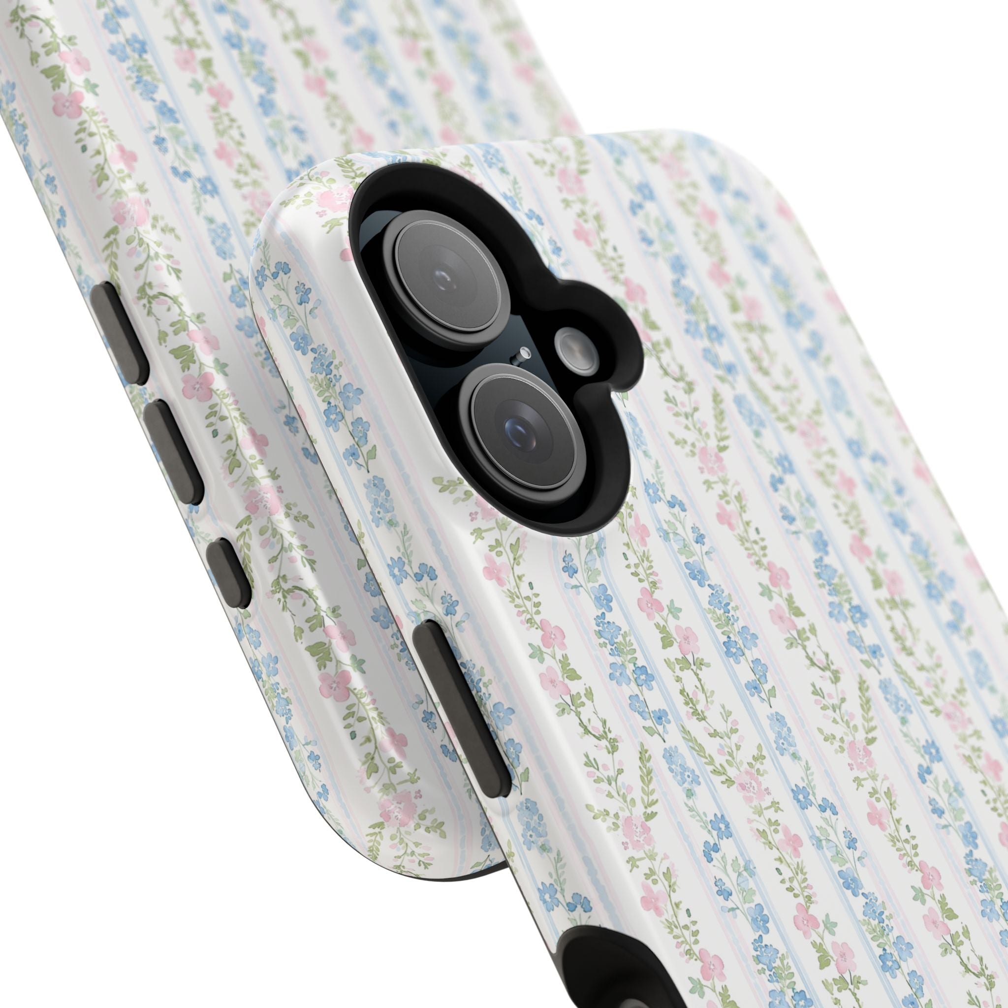 Pastel Floral Pattern Magnetic Tough Case