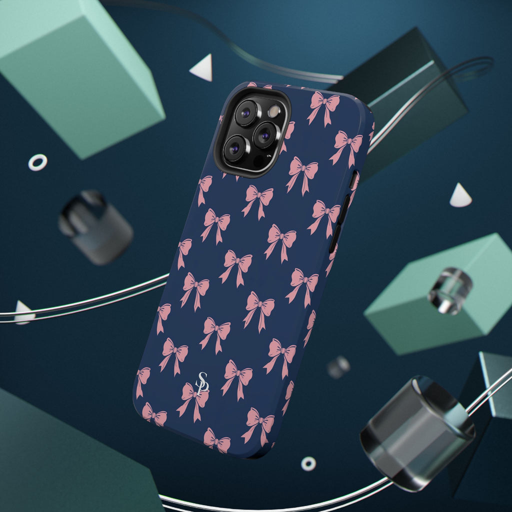 Chic Bow Impact-Resistant Phone Case