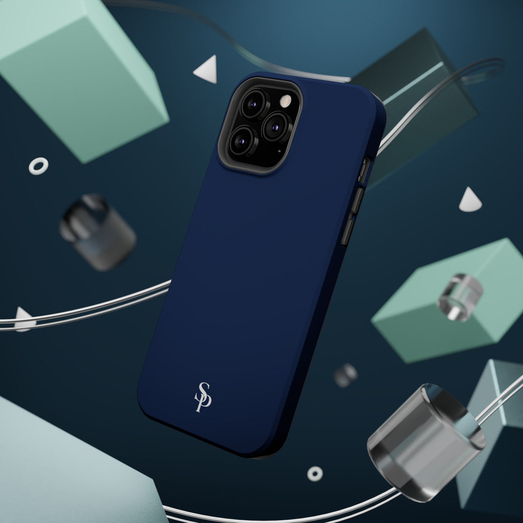 Navy Magnetic Tough Cases for Phones - Secure & Sleek Design