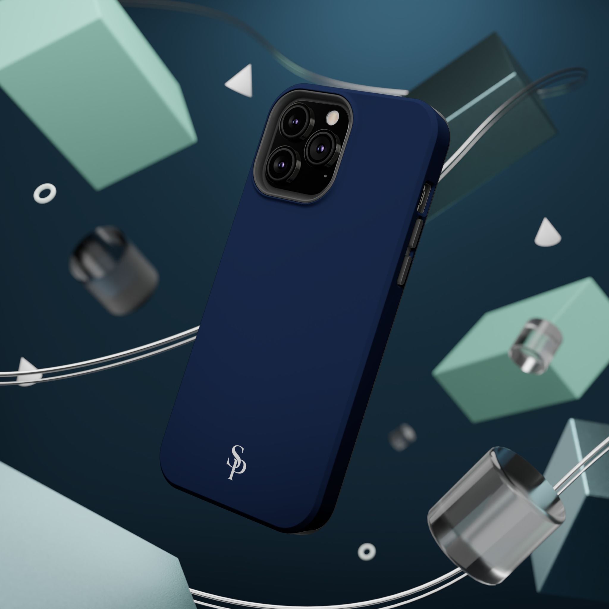 Navy Magnetic Tough Cases for Phones - Secure & Sleek Design