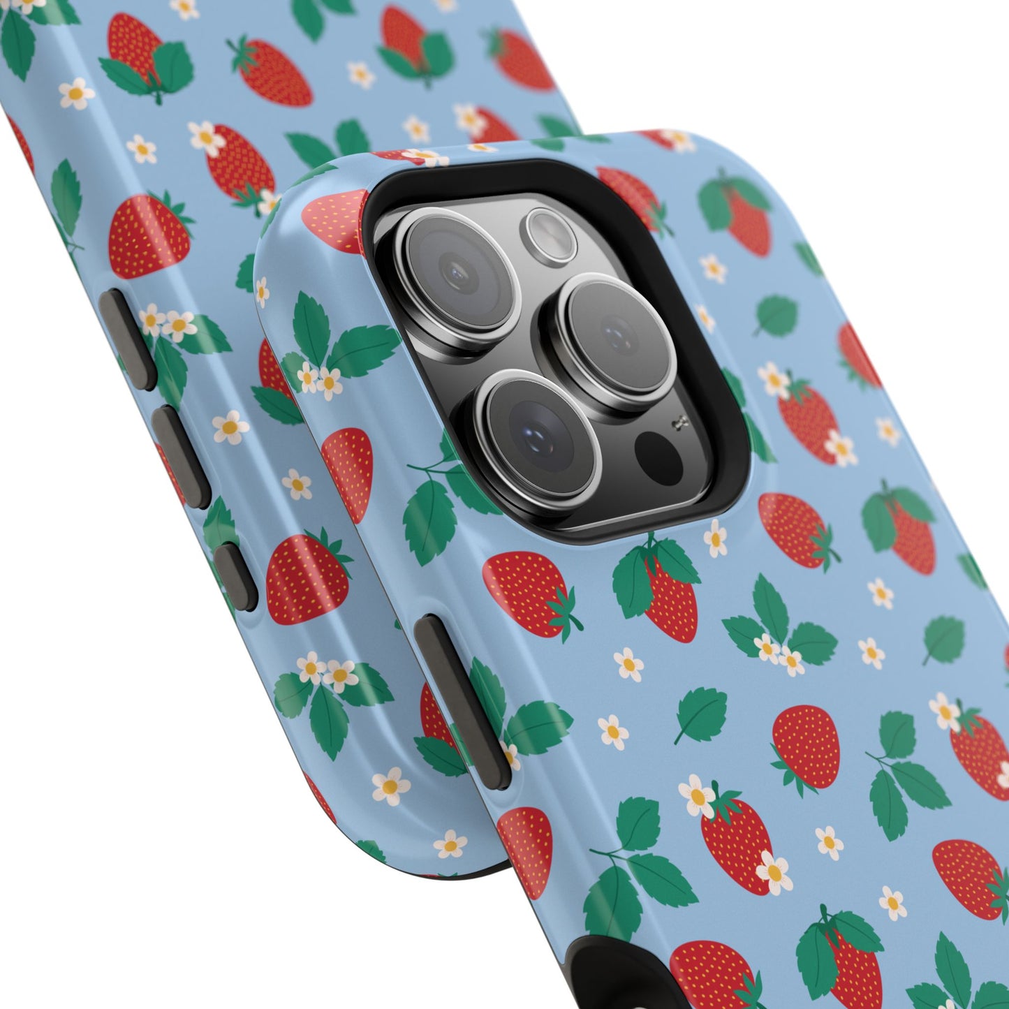 Strawberry Impact-Resistant Cases