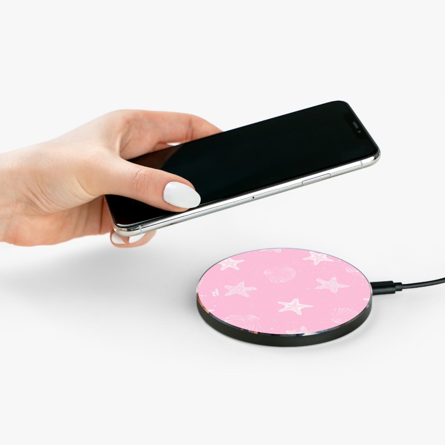 Pink Coastal Wireless Charger