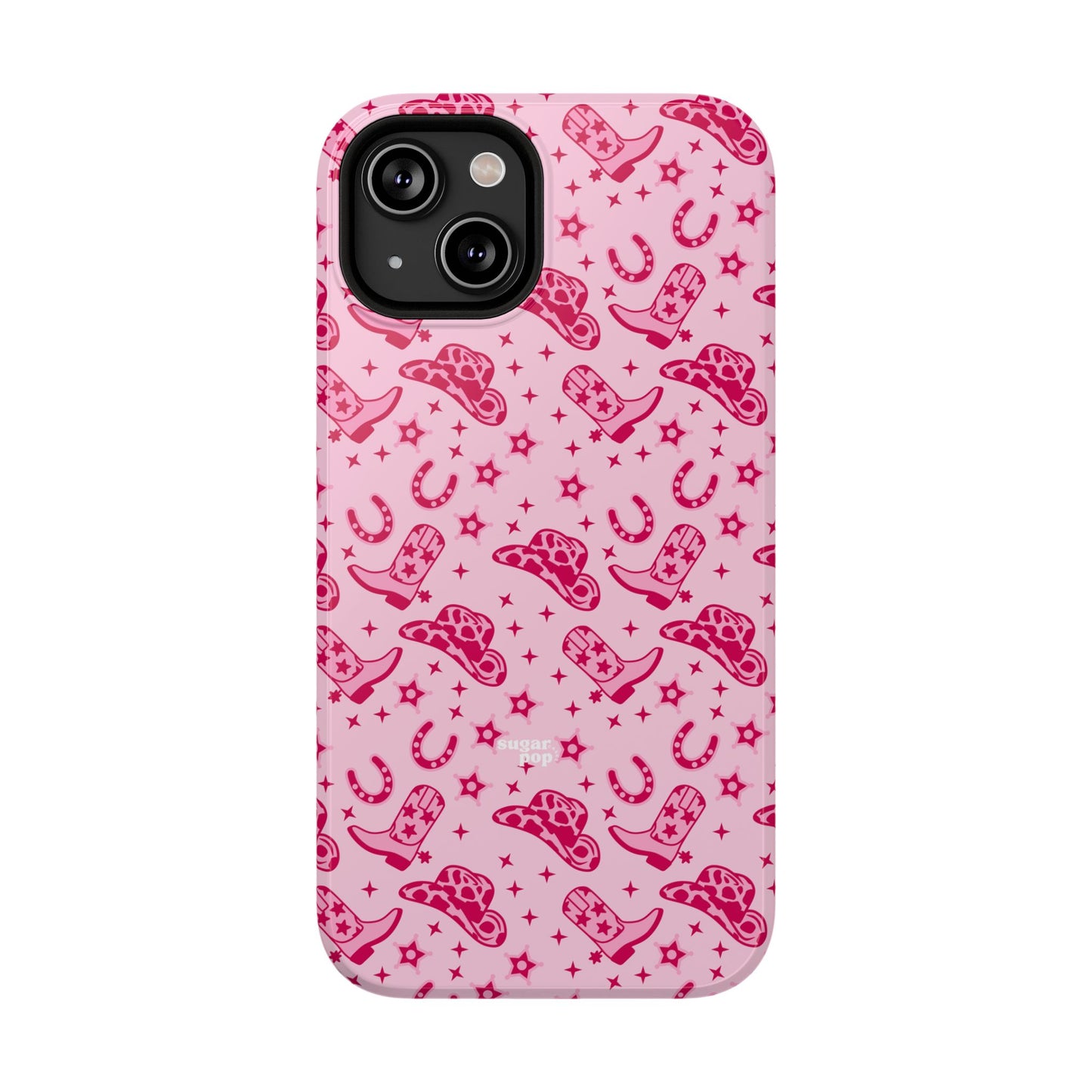 Pink Cowgirl Impact-Resistant Case