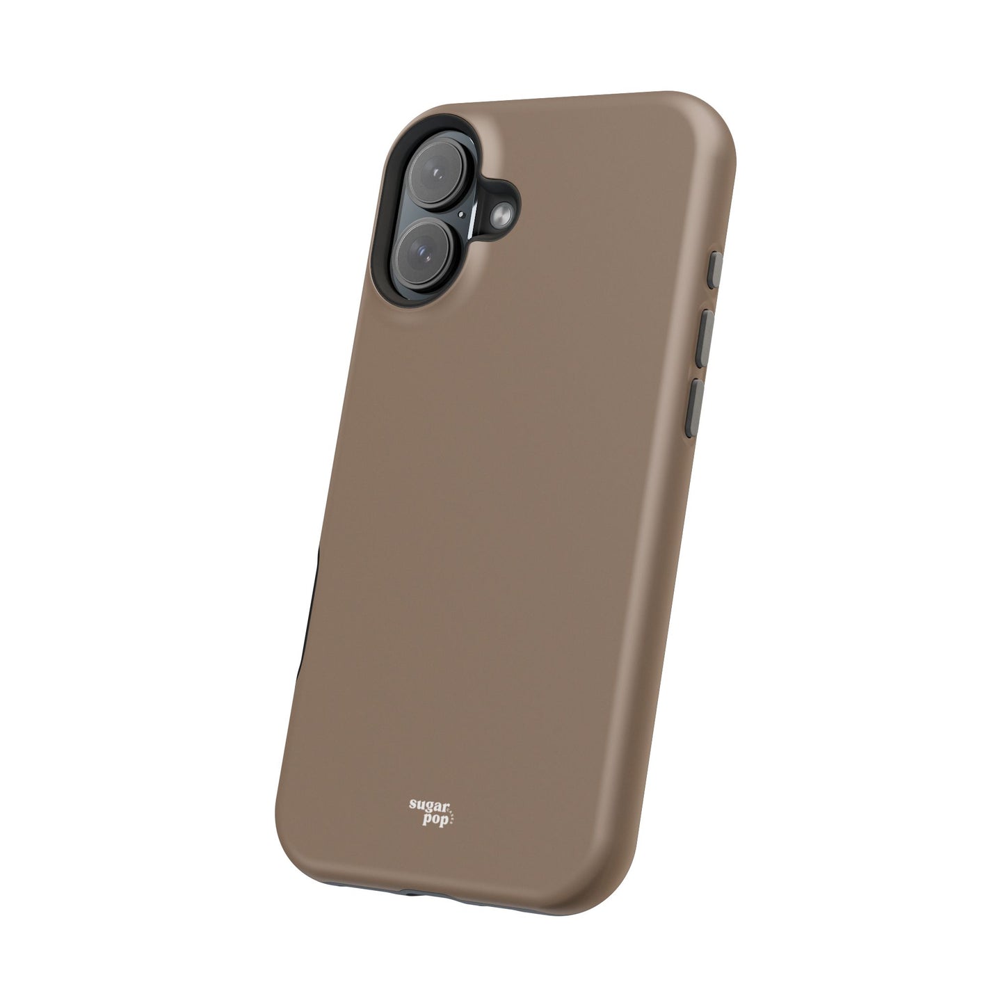 Brown Magnetic Tough Cases for Phones - Secure & Sleek Design