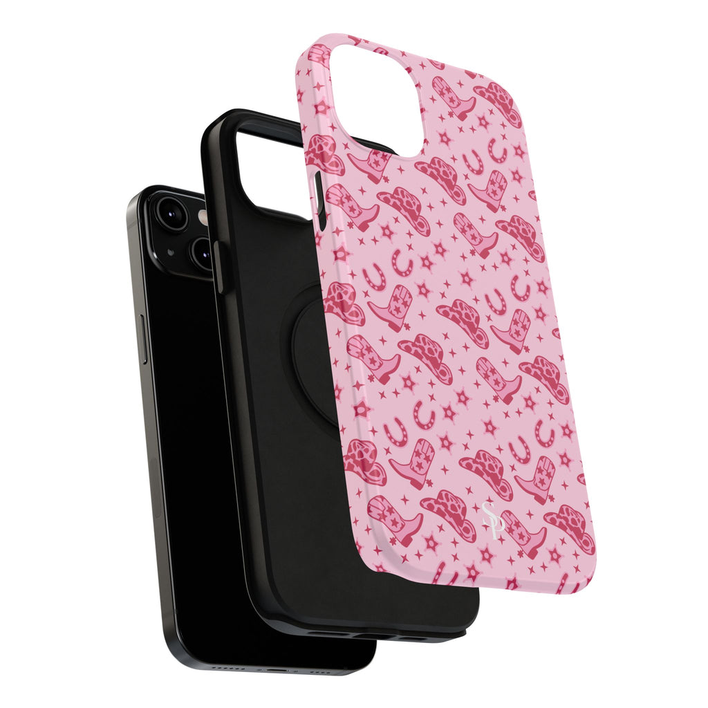 Pink Cowgirl Impact-Resistant Case