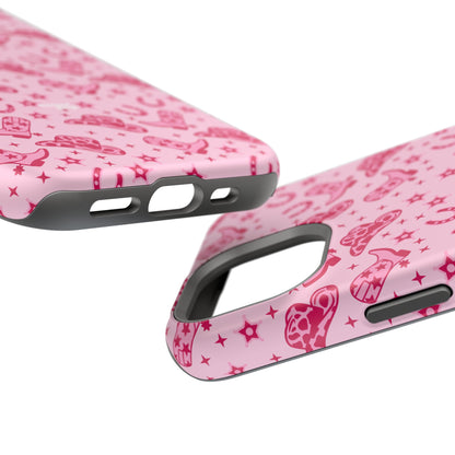 Pink Cowgirl Impact-Resistant Case