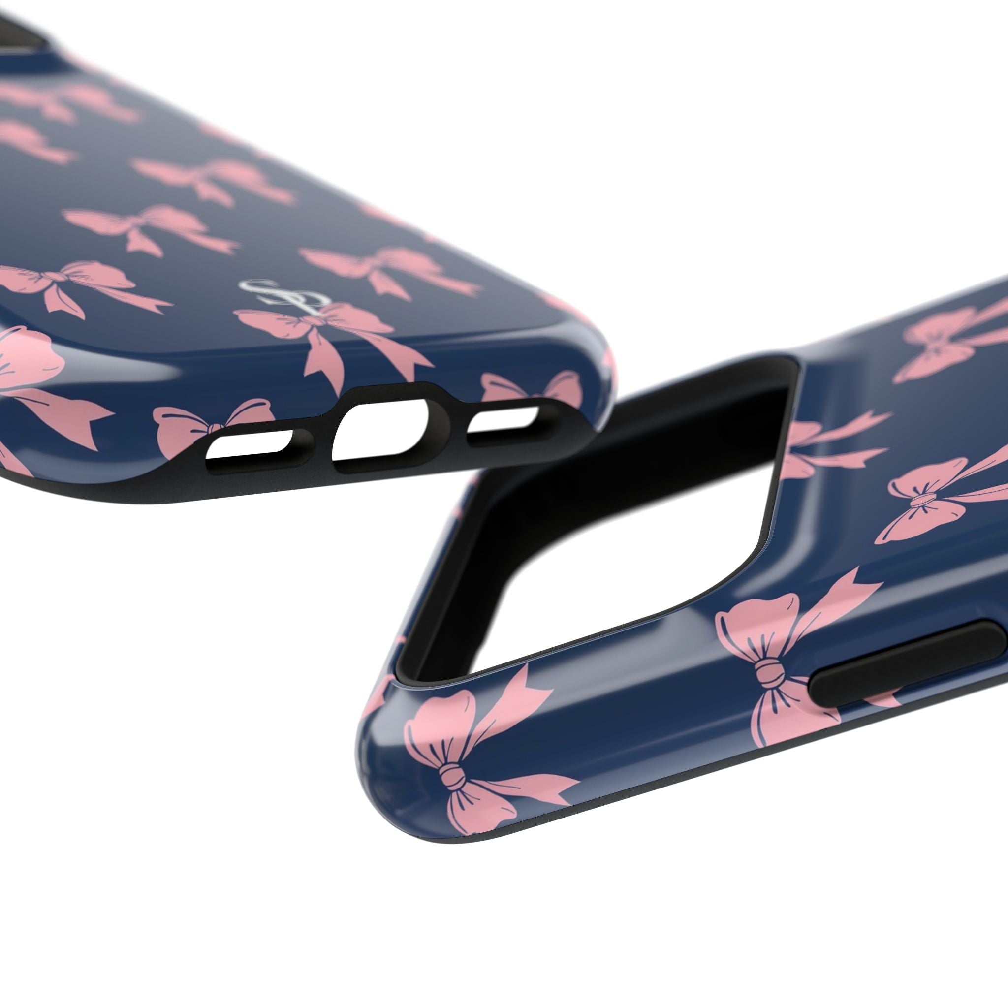 Chic Bow Impact-Resistant Phone Case