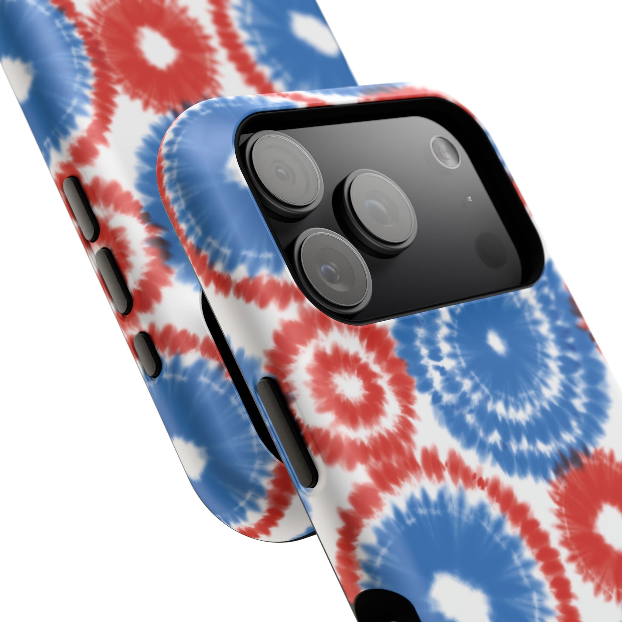 Patriotic Tie Dye Impact Resistant Phone Case