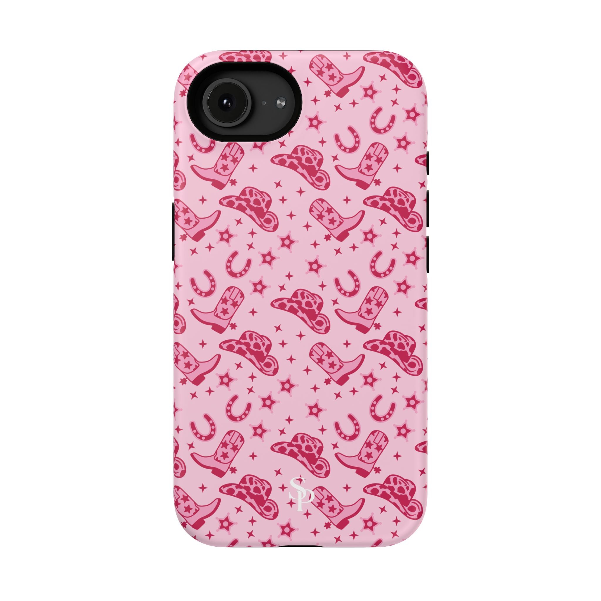 Pink Cowgirl Impact-Resistant Case