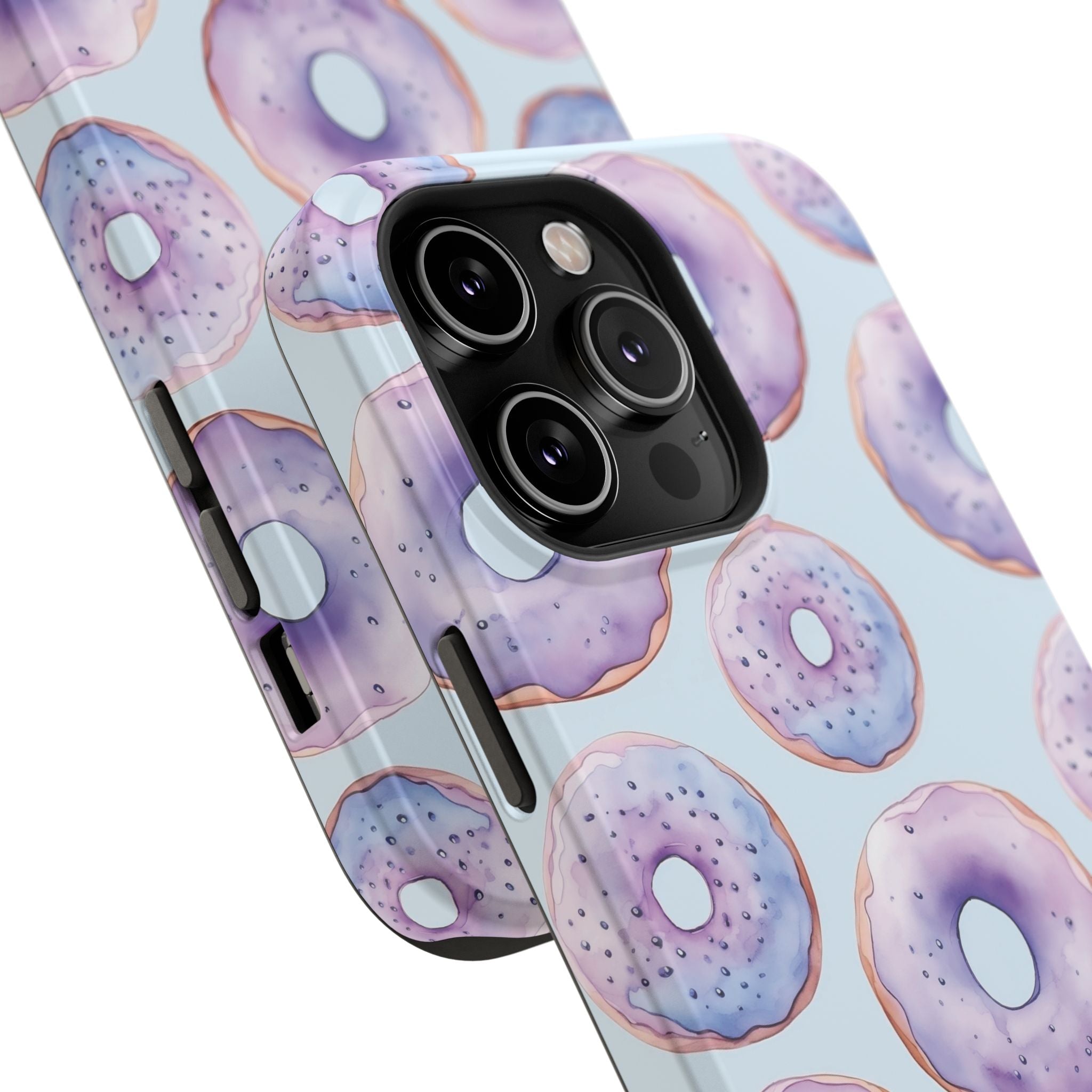 Purple Donuts Impact-Resistant Cases