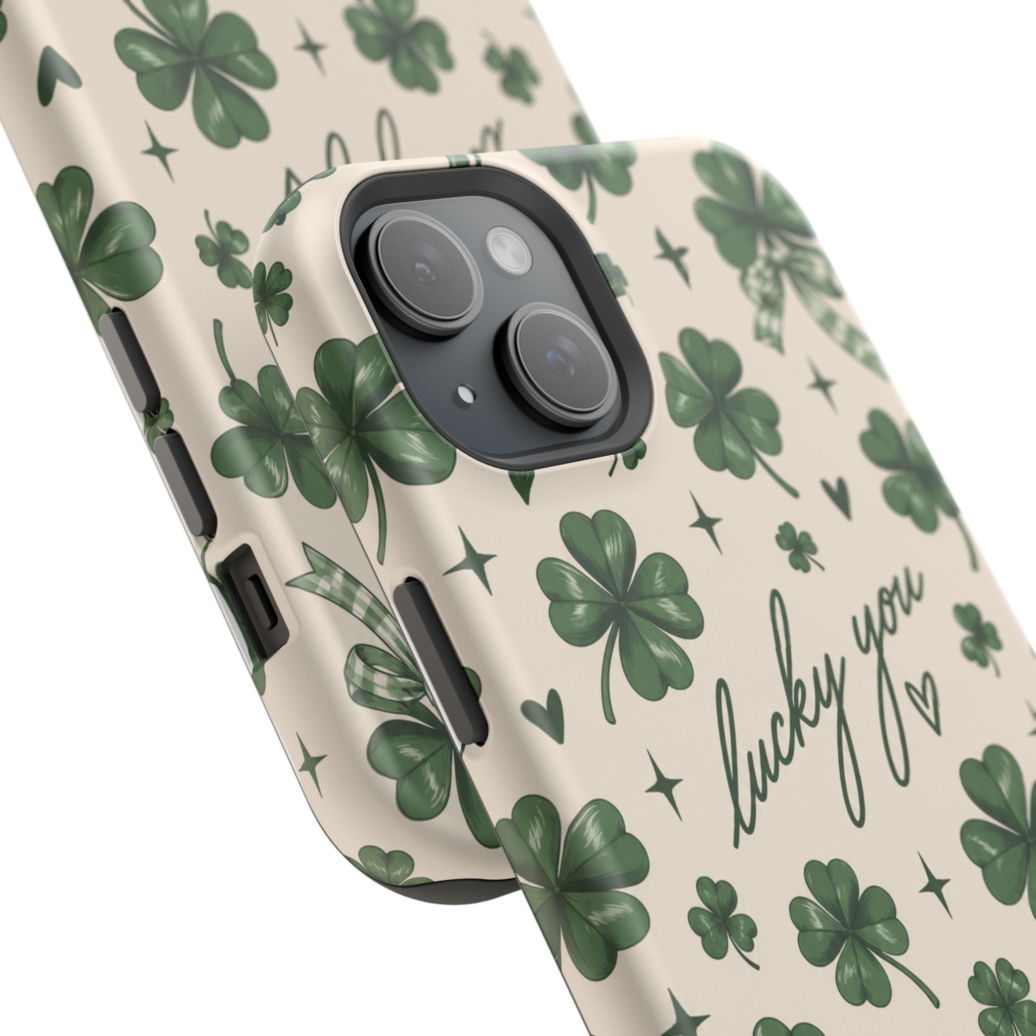 Lucky You Clover Magnetic Impact Phone Case