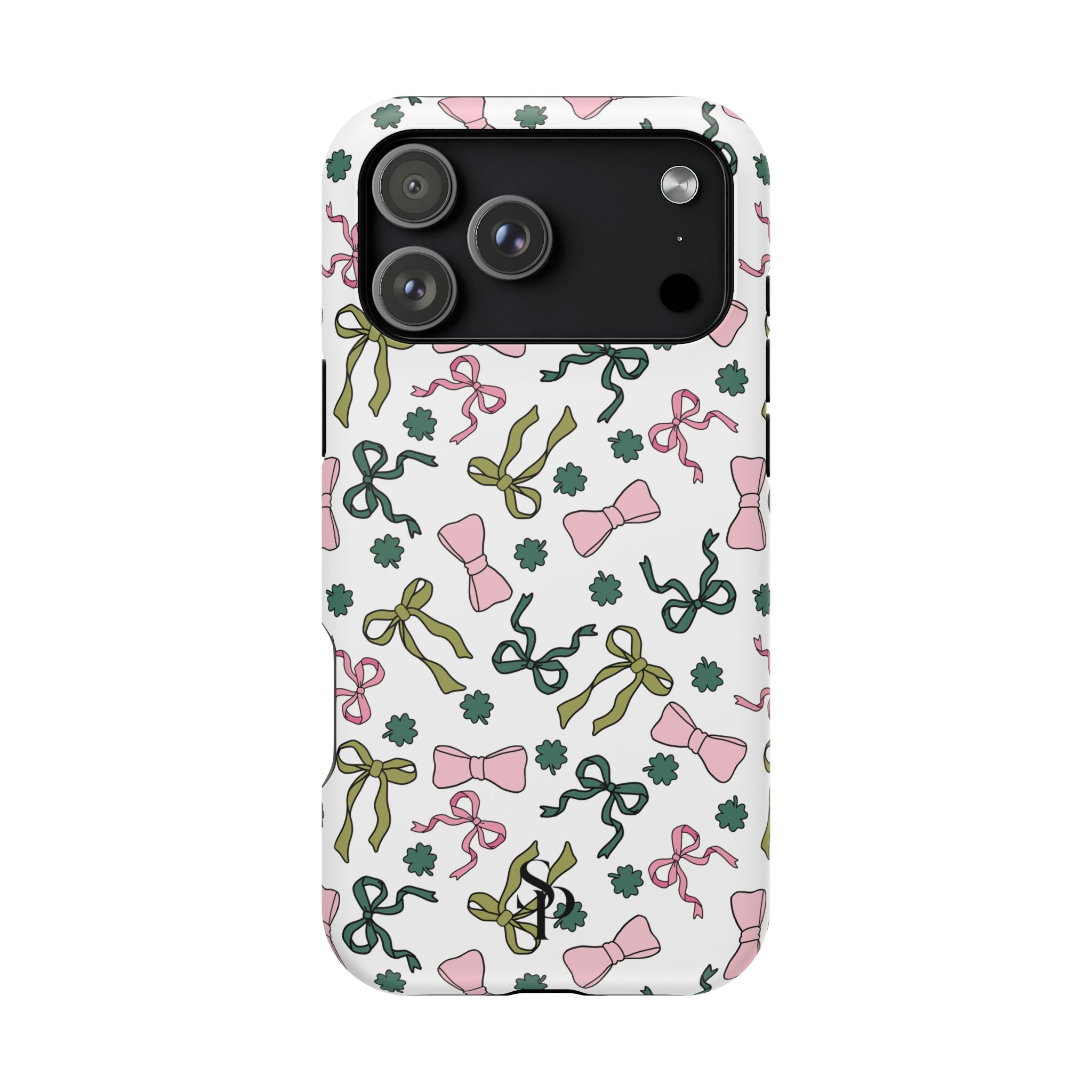 Bows and Shamrocks Magnetic Phone Case