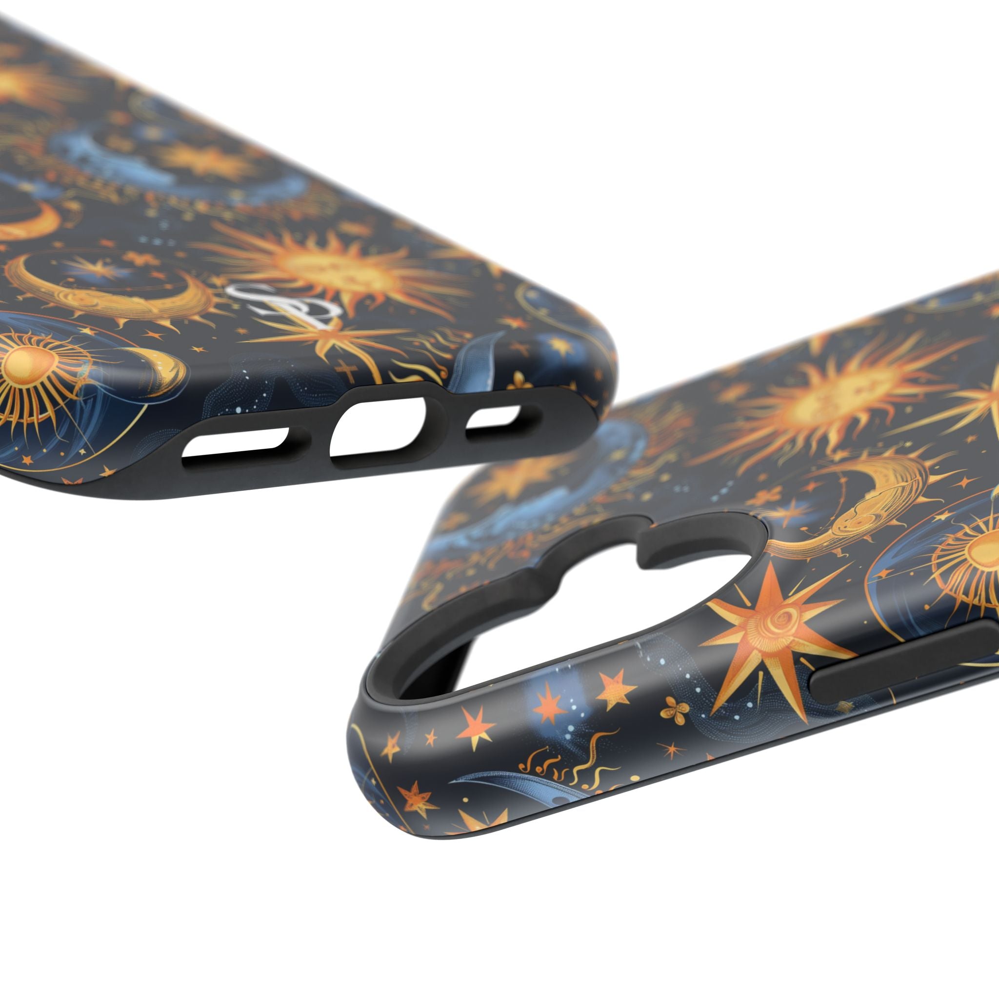 Celestial Sun and Moon Impact-Resistant Phone Case