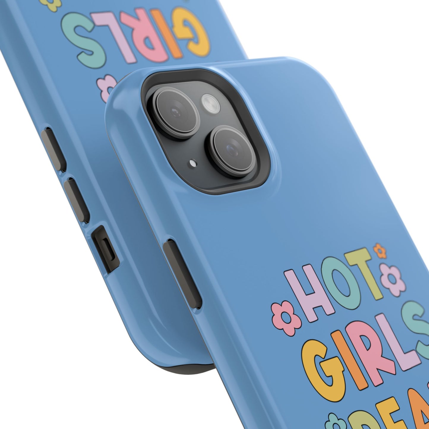 Hot Girls Read Impact-Resistant Phone Case - Design for Book Lovers