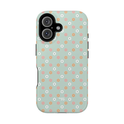 Floral Smiley Impact-Resistant Cases