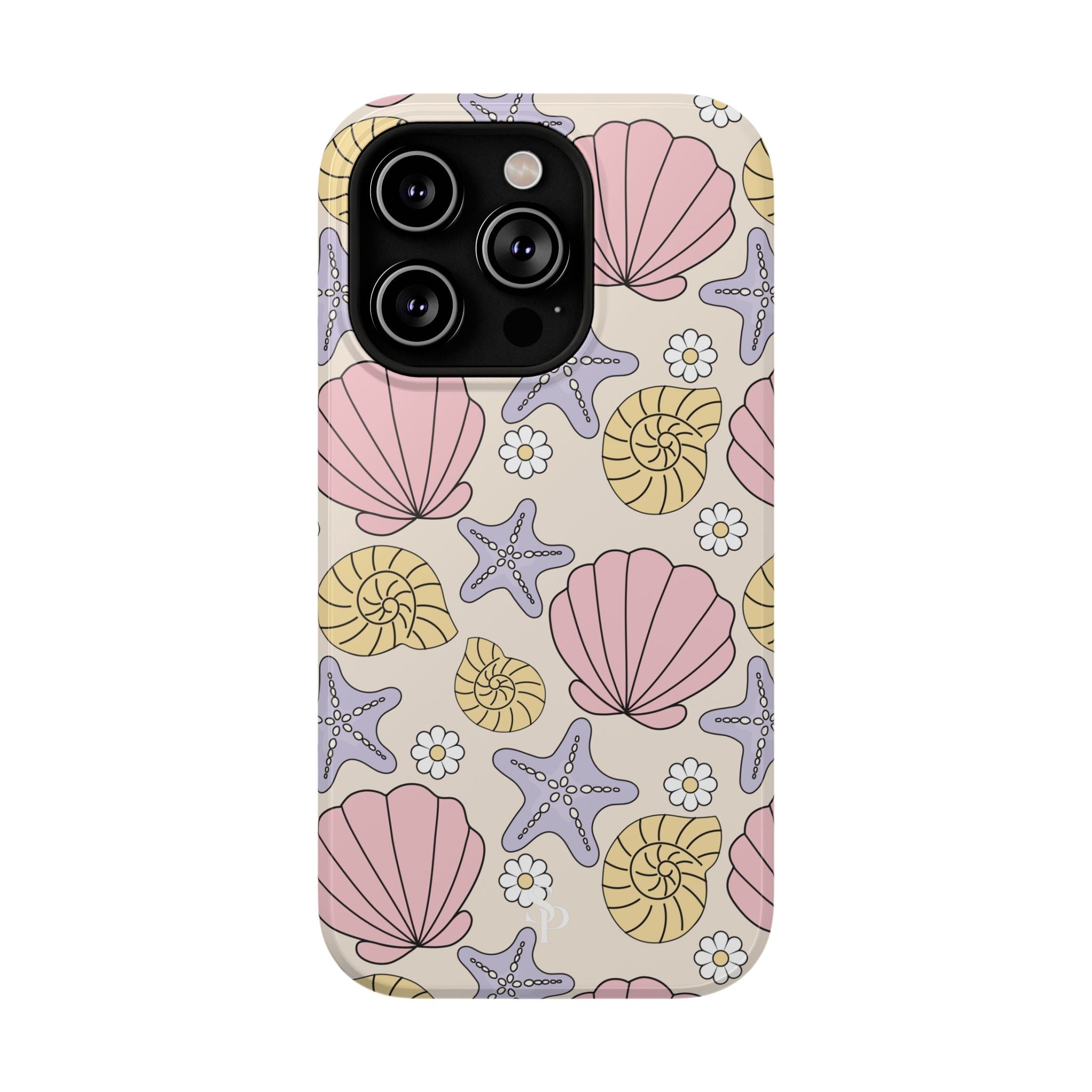 Coastal Shells Impact-Resistant Phone Case