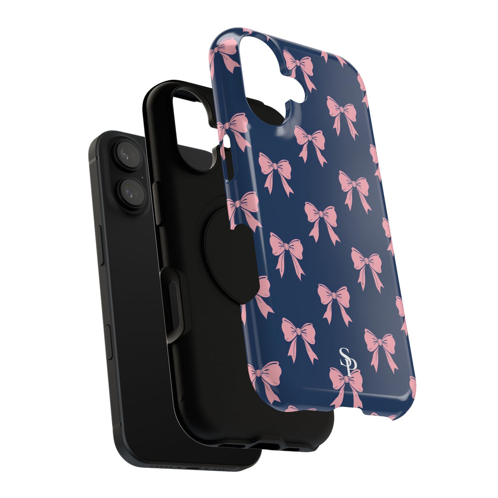 Chic Bow Impact-Resistant Phone Case