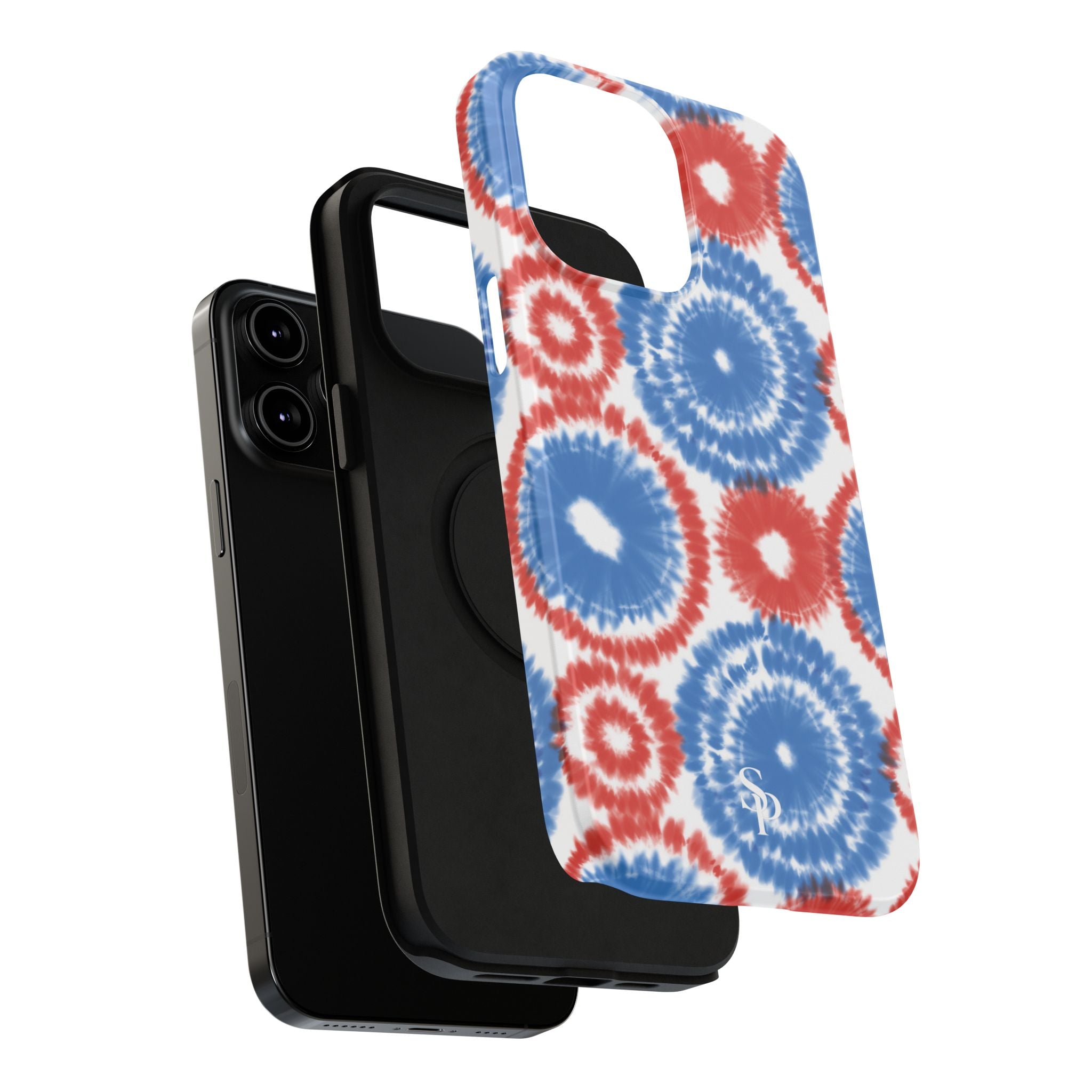 Patriotic Tie Dye Impact Resistant Phone Case