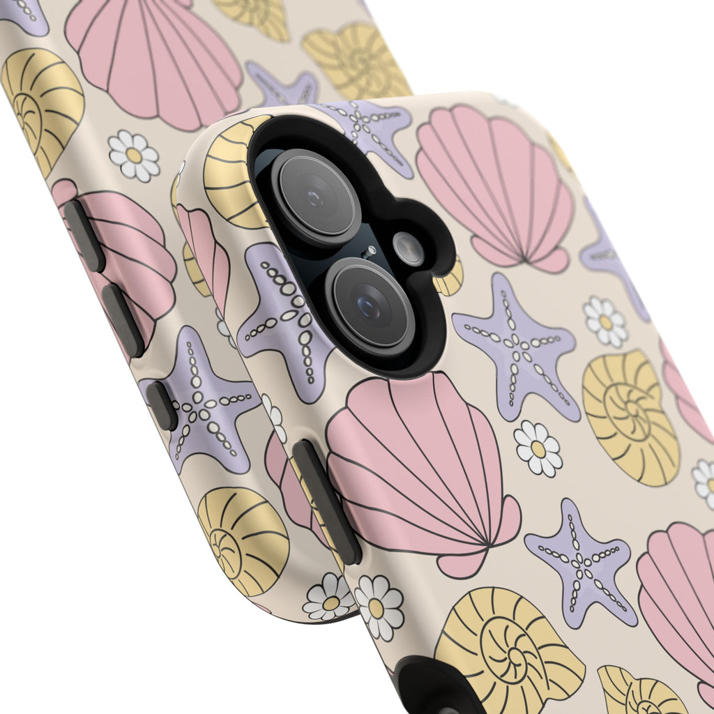 Coastal Shells Impact-Resistant Phone Case
