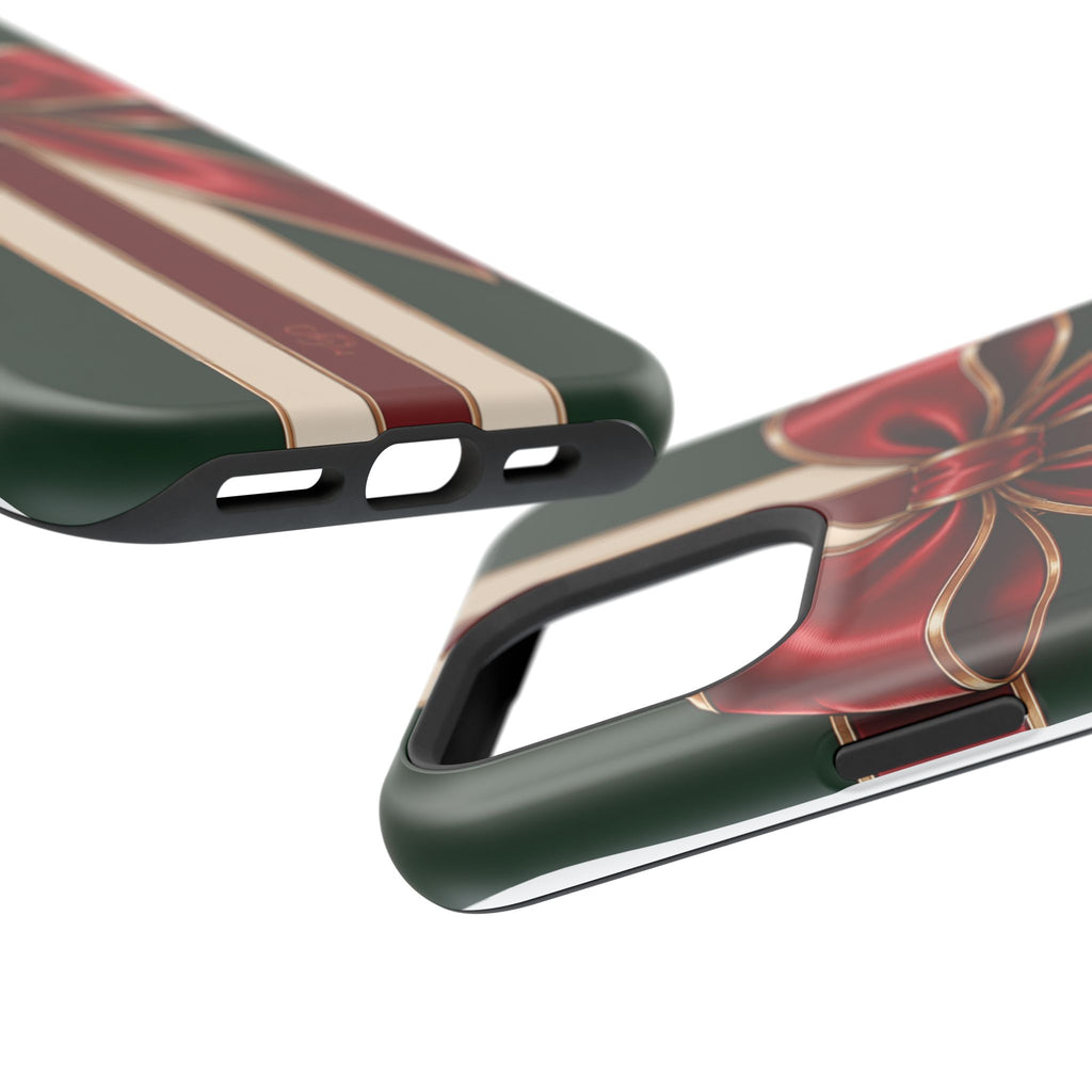 Christmas Gift Bow Magnetic Phone Case