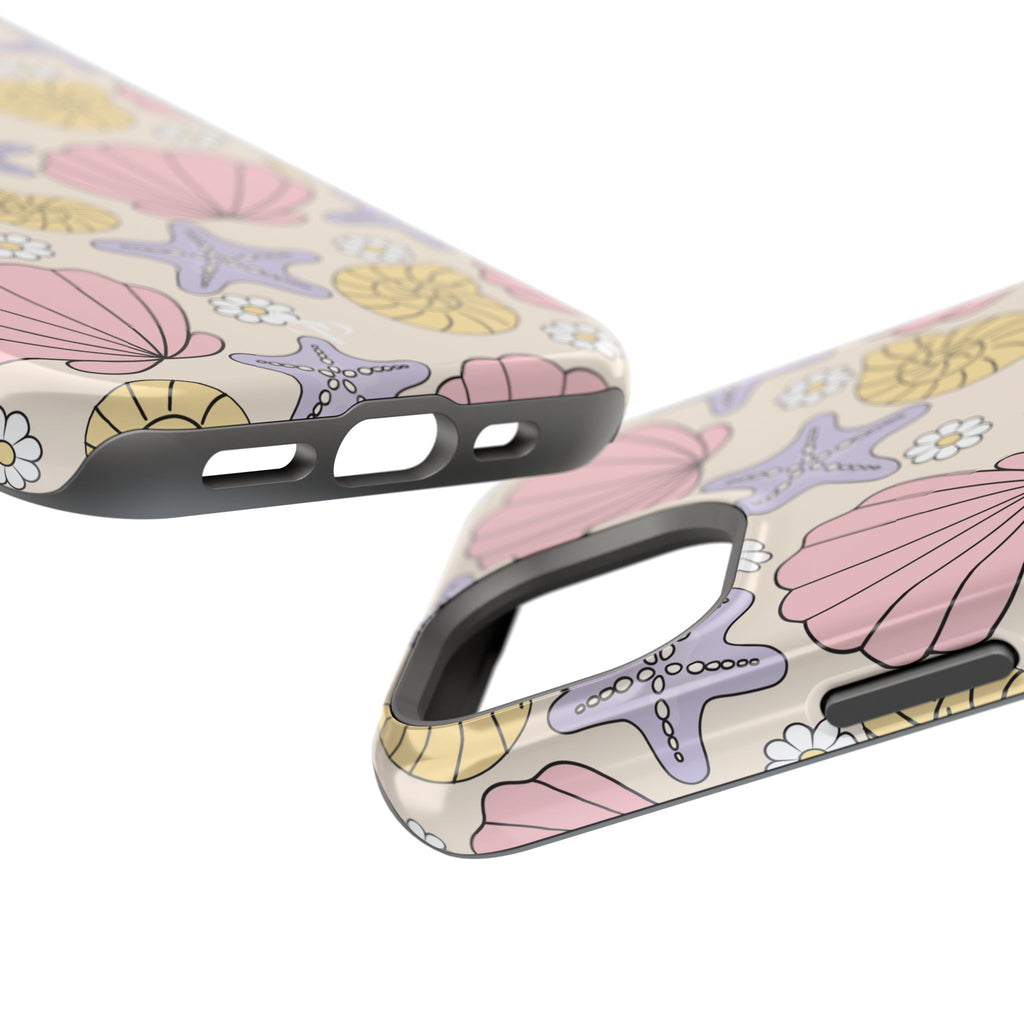 Coastal Shells Impact-Resistant Phone Case
