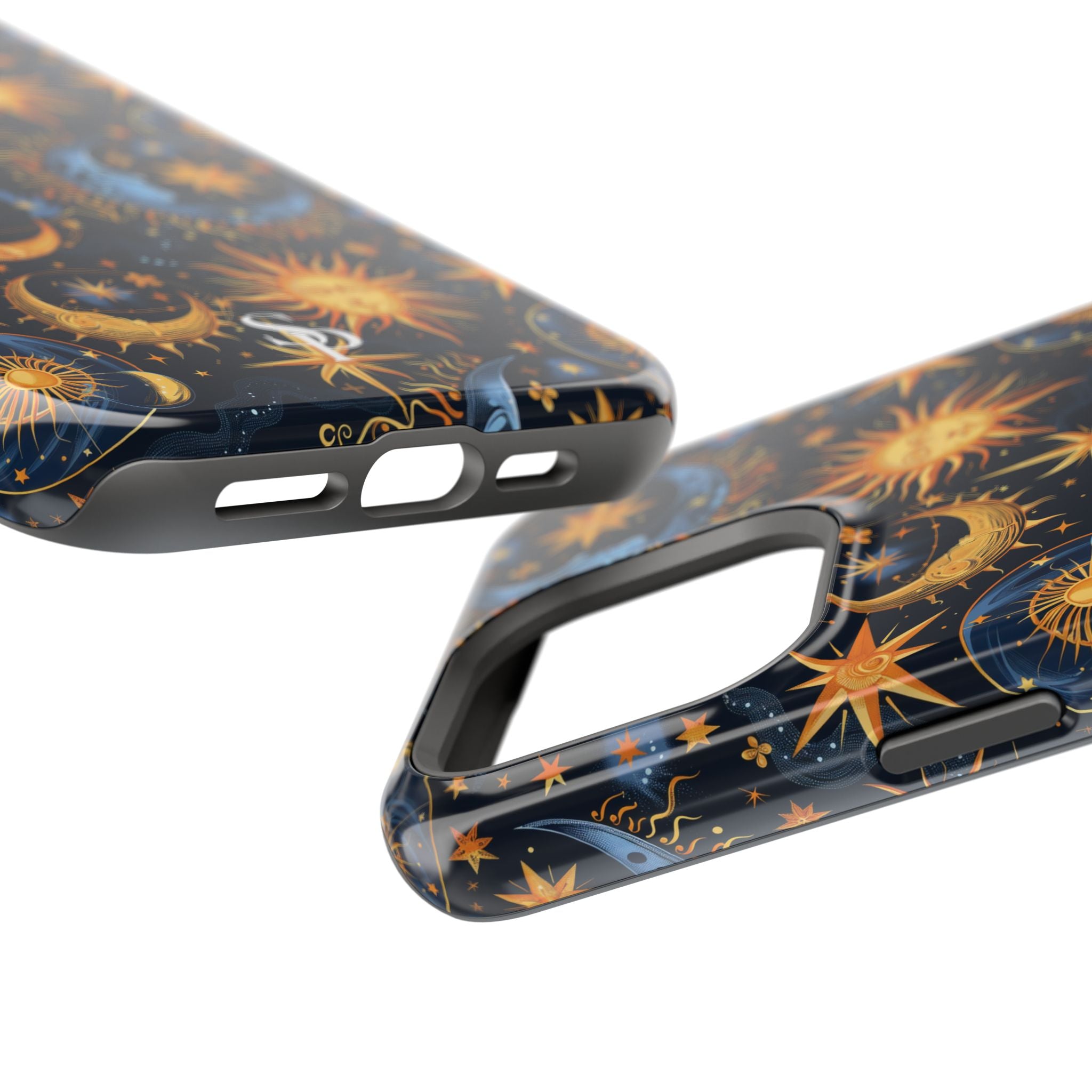 Celestial Sun and Moon Impact-Resistant Phone Case