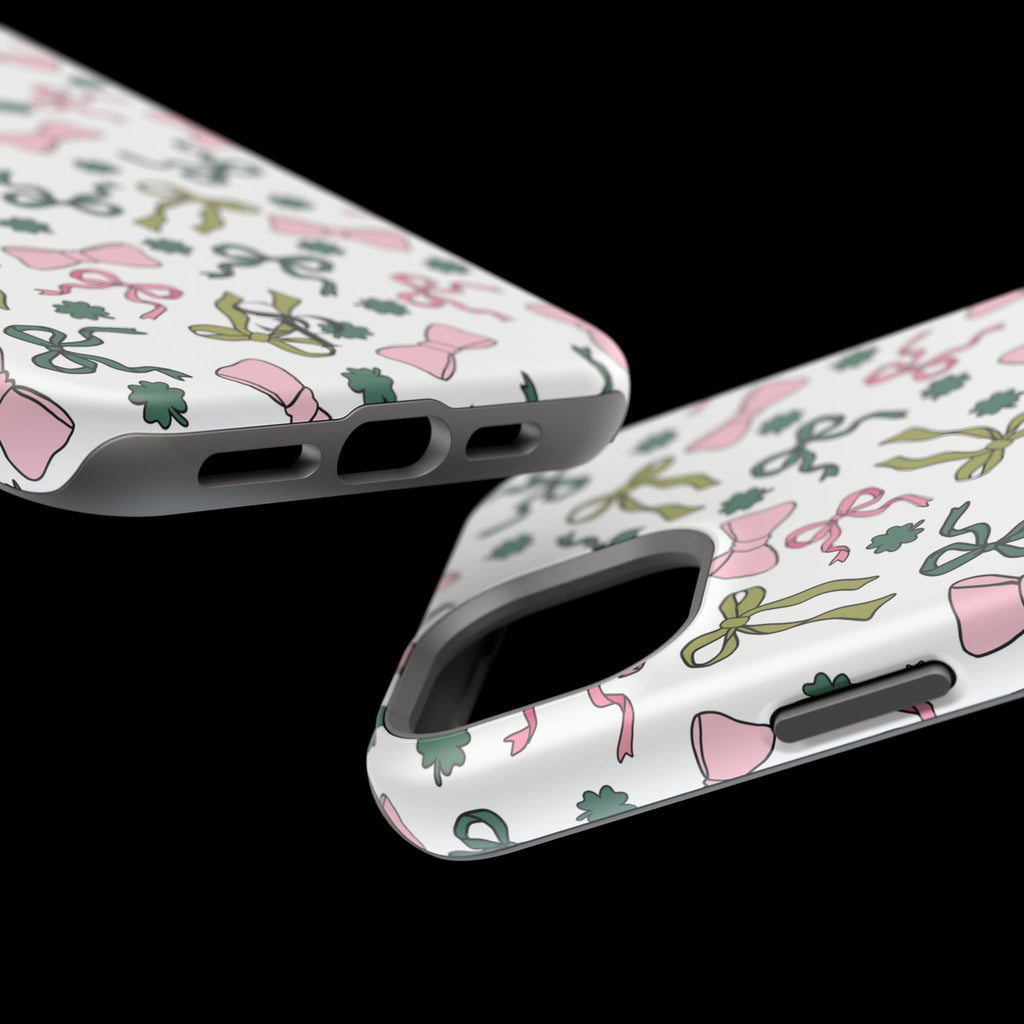 Bows and Shamrocks Magnetic Phone Case