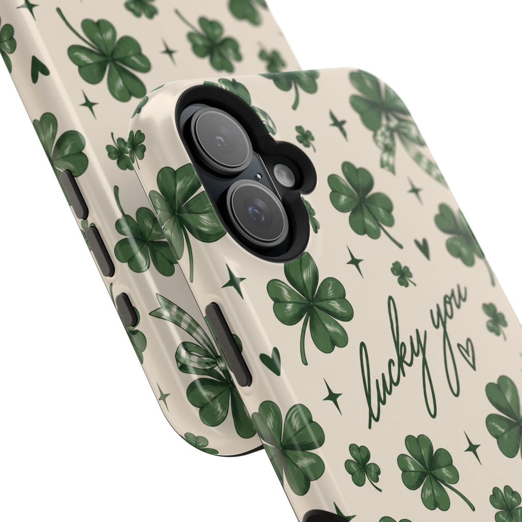 Lucky You Clover Magnetic Impact Phone Case