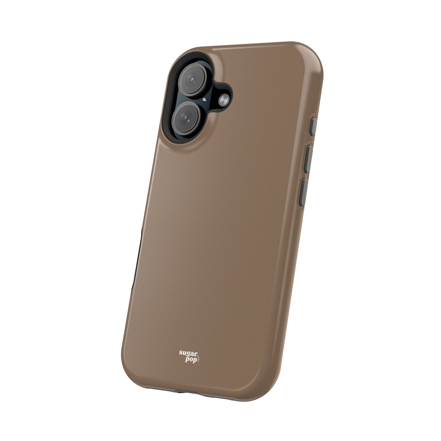 Brown Magnetic Tough Cases for Phones - Secure & Sleek Design