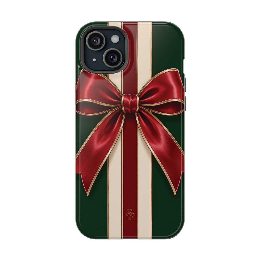Christmas Gift Bow Magnetic Phone Case