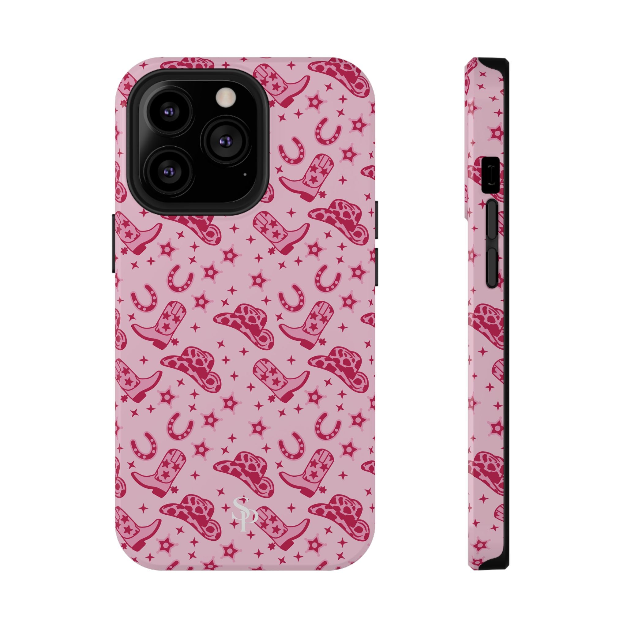 Pink Cowgirl Impact-Resistant Case