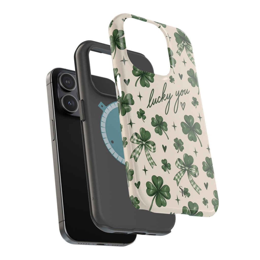 Lucky You Clover Magnetic Impact Phone Case