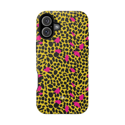 Leopard Print Impact-Resistant Phone Case