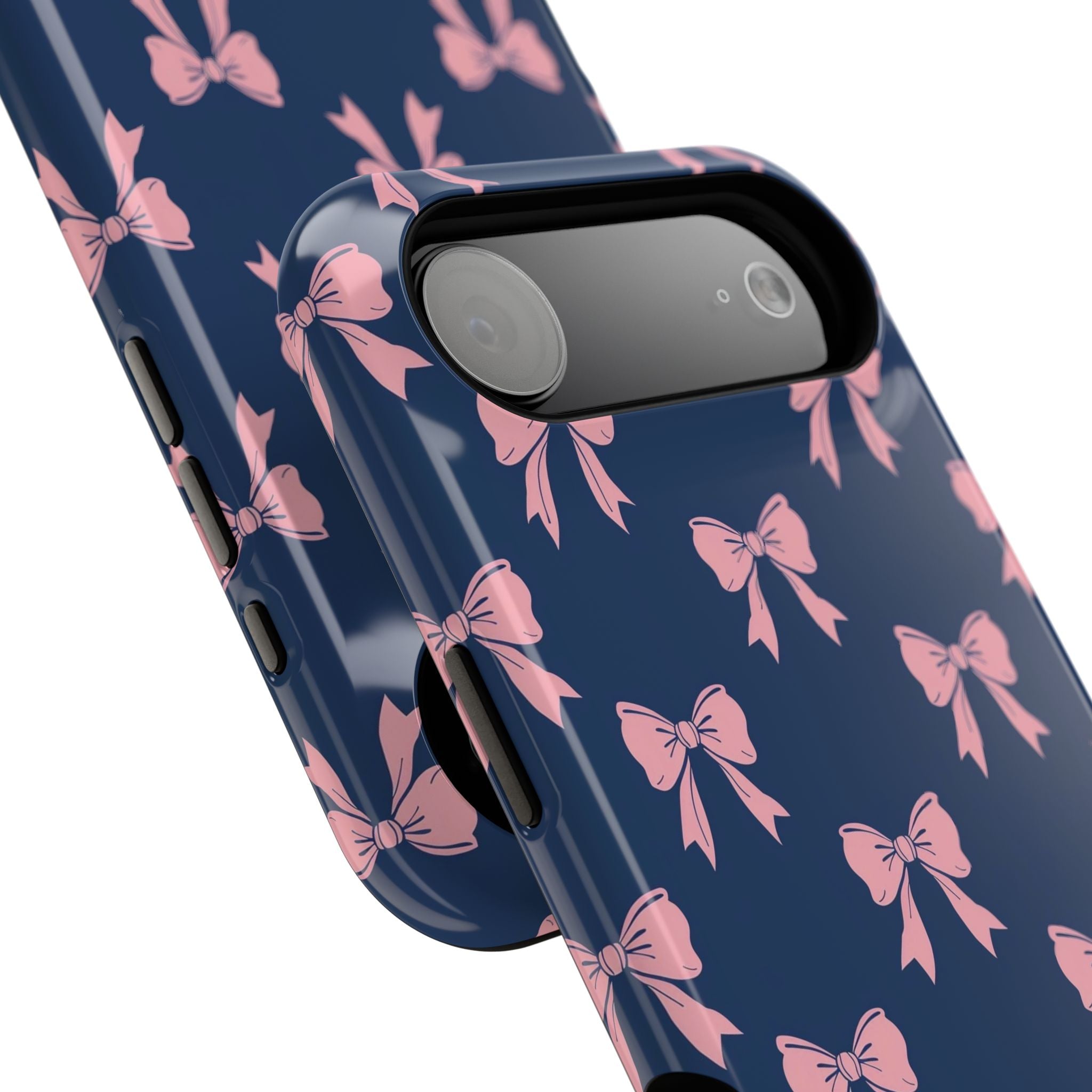 Chic Bow Impact-Resistant Phone Case