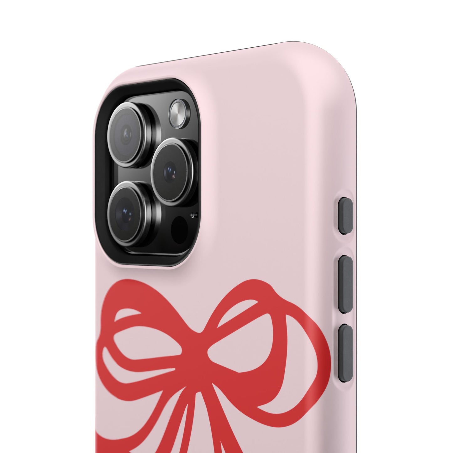 Cherry Bow Impact-Resistant Phone Case