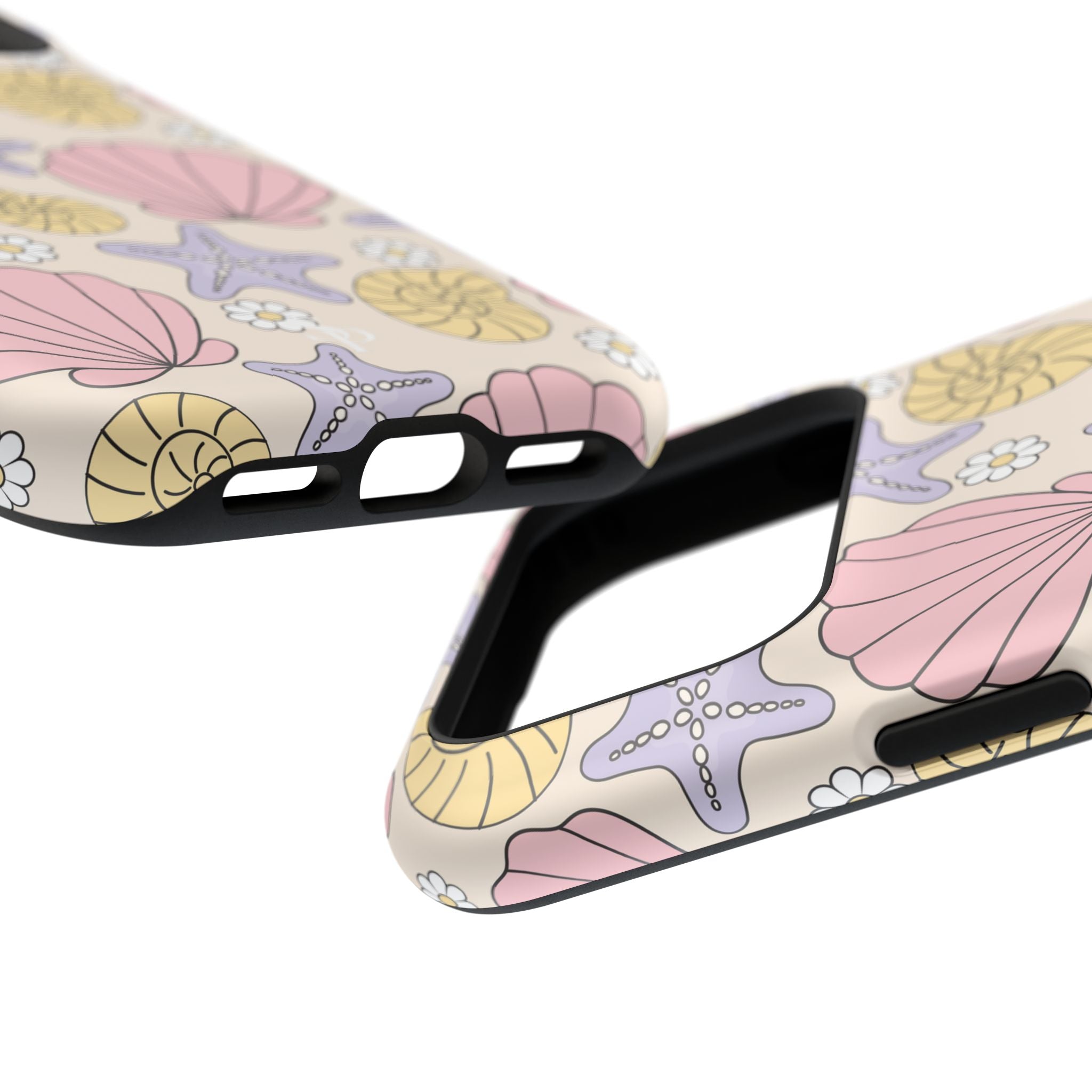 Coastal Shells Impact-Resistant Phone Case