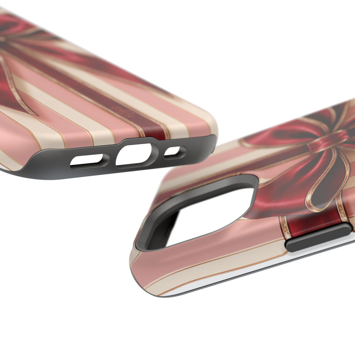 Red Bow Gift Wrap Magnetic Phone Case