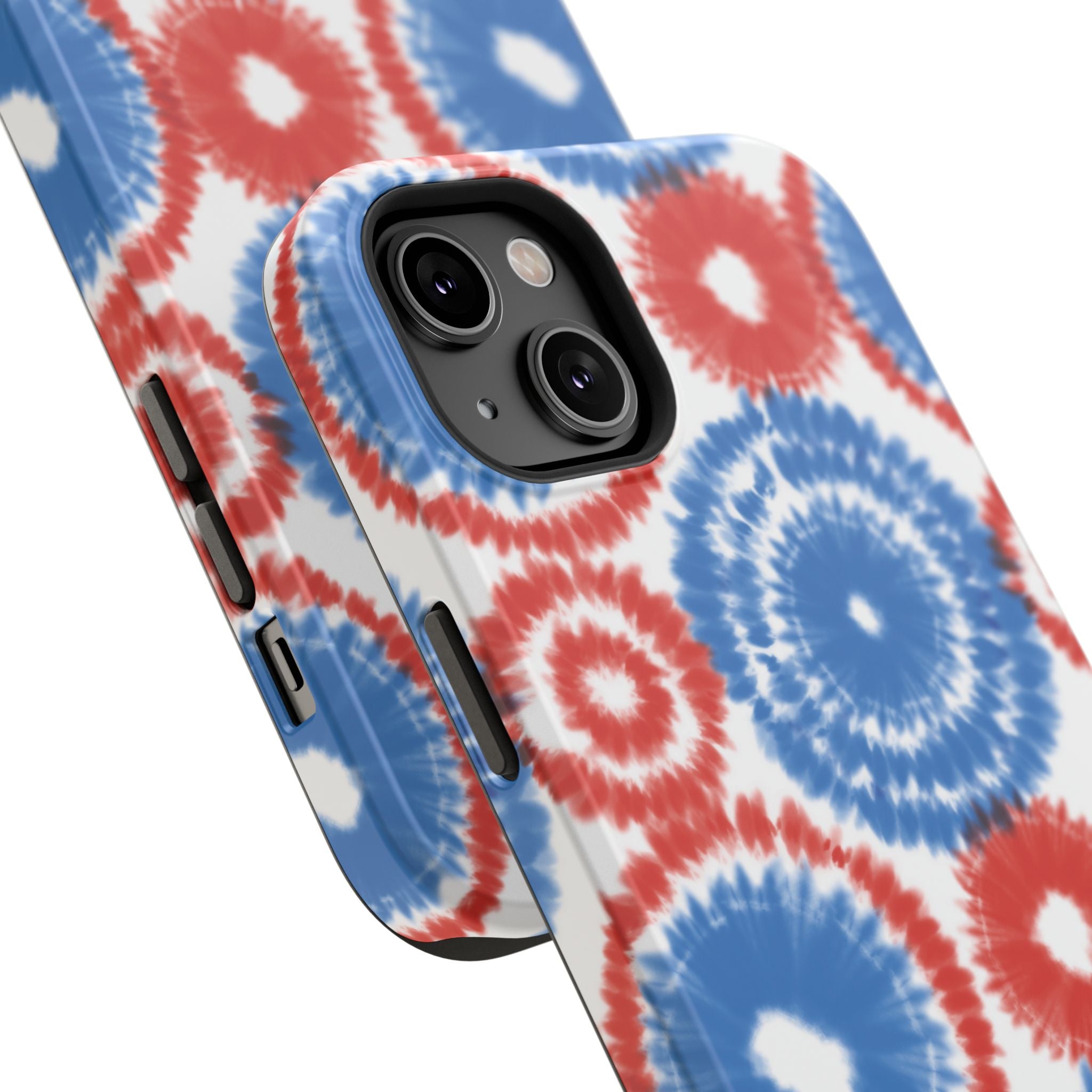 Patriotic Tie Dye Impact Resistant Phone Case