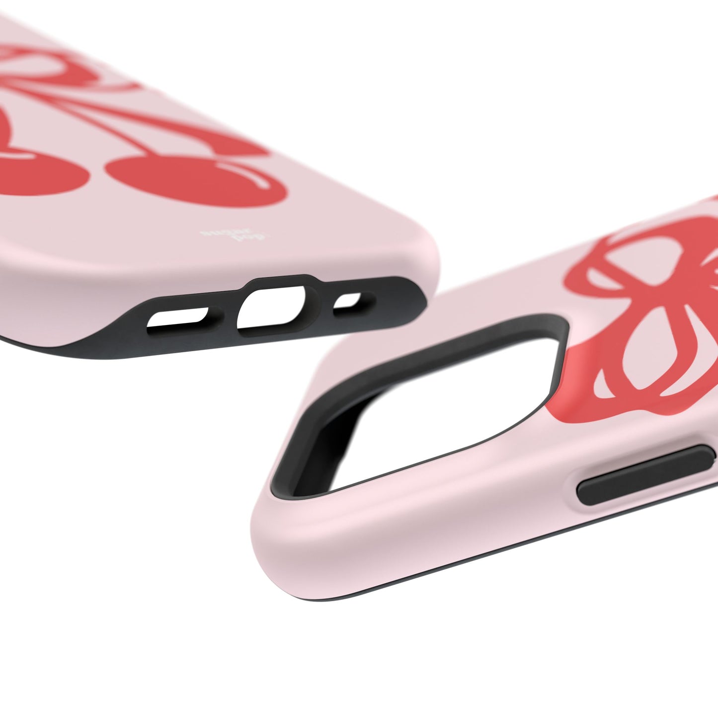 Cherry Bow Impact-Resistant Phone Case