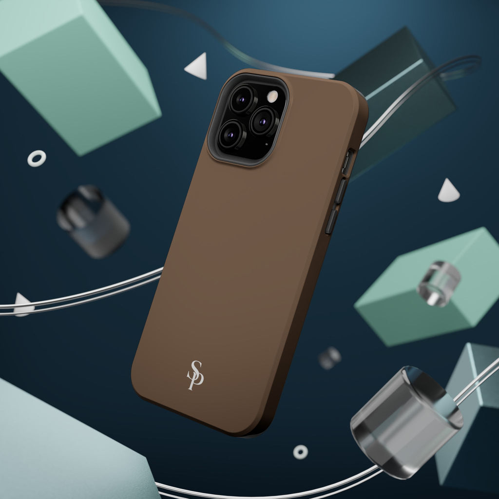 Brown Magnetic Tough Case
