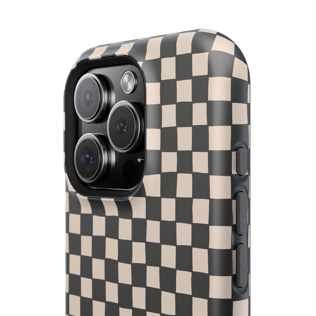 Checkerboard Impact-Resistant Case