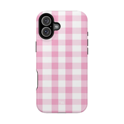 Pink Gingham Phone Case