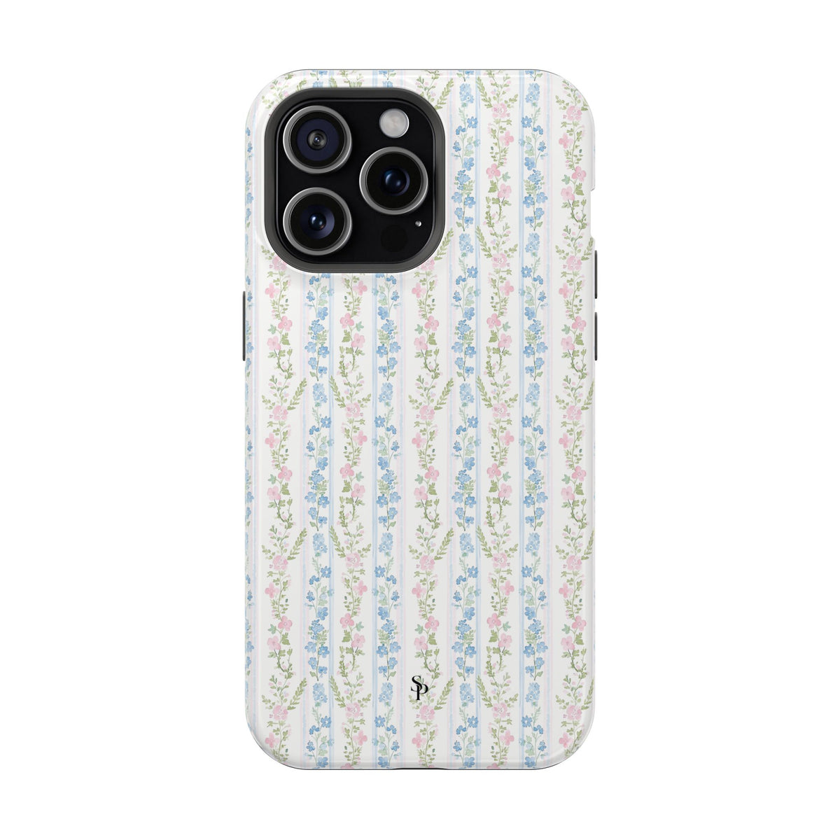 Pastel Floral Pattern Magnetic Tough Case