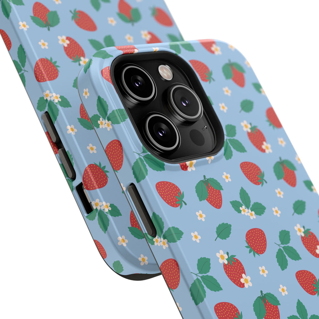 Strawberry Impact-Resistant Cases