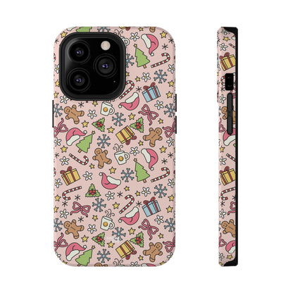 Festive Holiday Phone Case - Impact-Resistant Design for Christmas Cheer