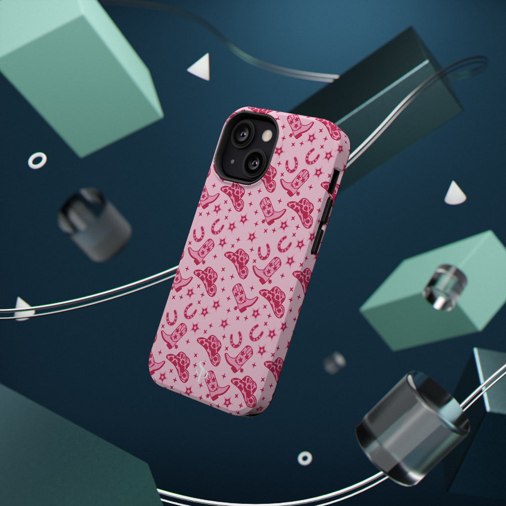 Pink Cowgirl Impact-Resistant Case