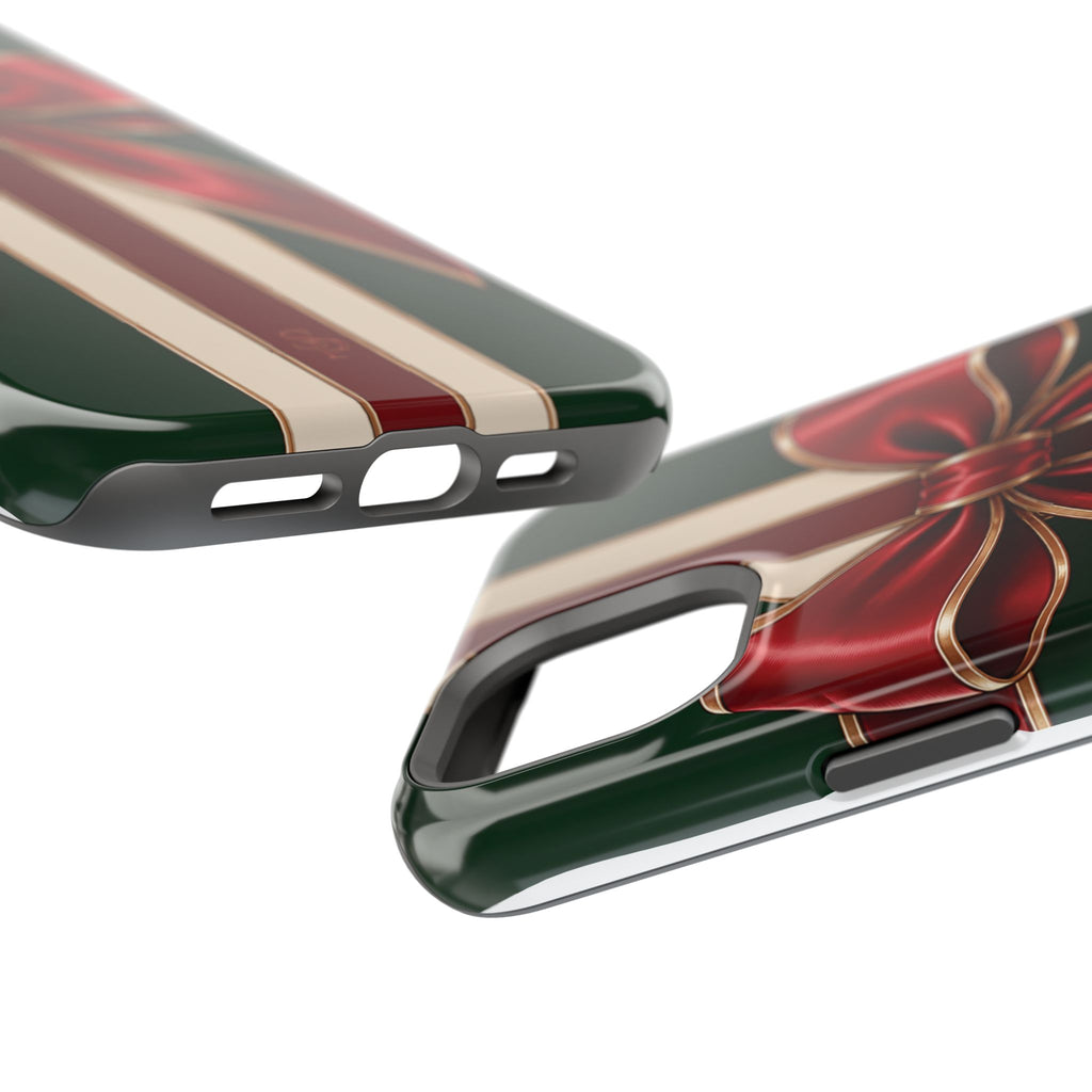 Christmas Gift Bow Magnetic Phone Case