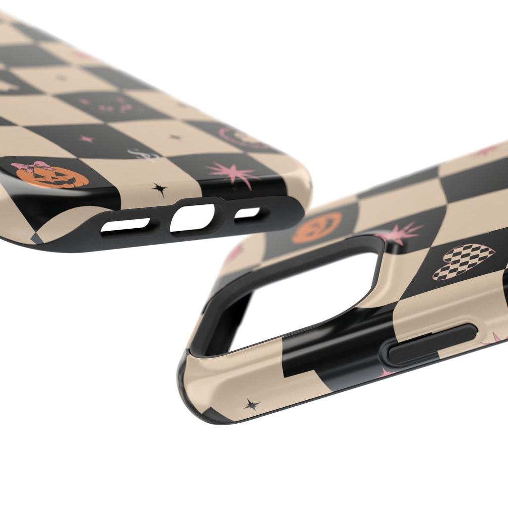 Halloween Checkerboard Magnetic Phone Case