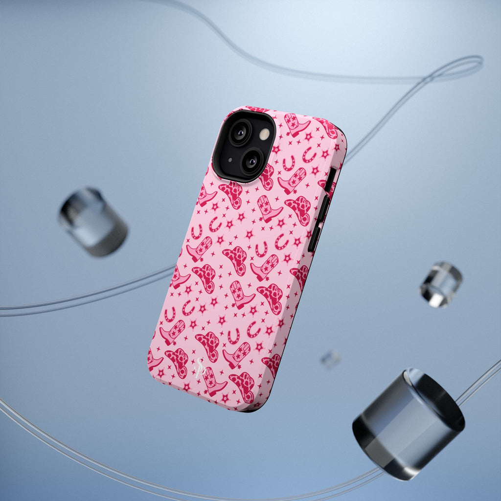 Pink Cowgirl Impact-Resistant Case