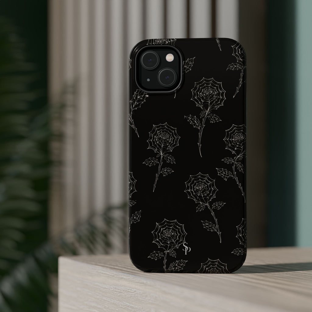 Web of Roses Magnetic Impact-Resistant Phone Case